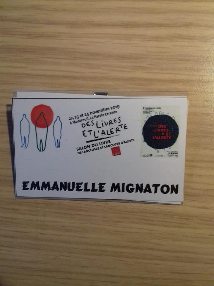 badge emmanuelle mignaton androcur